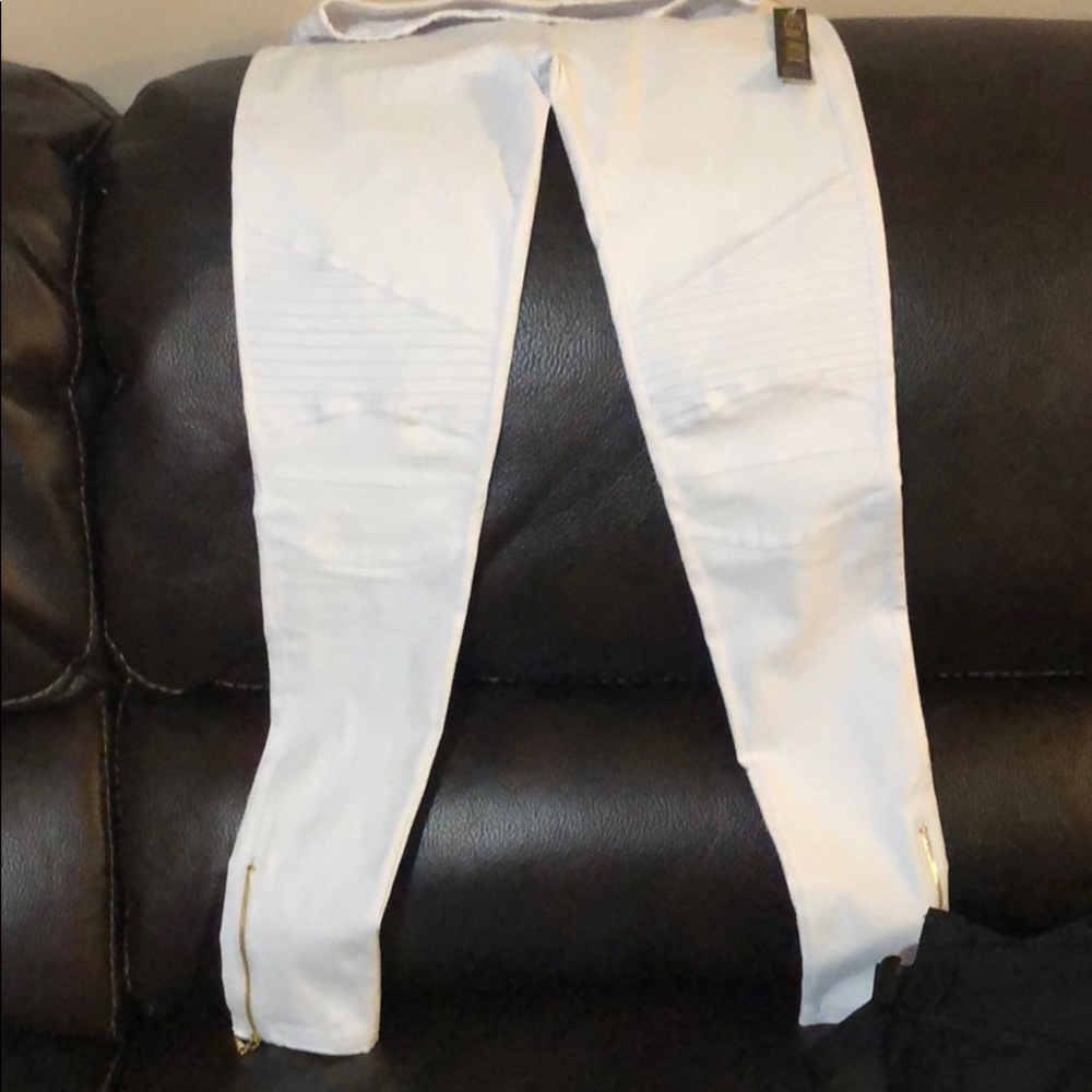 Moto Leggings W/ Zippers